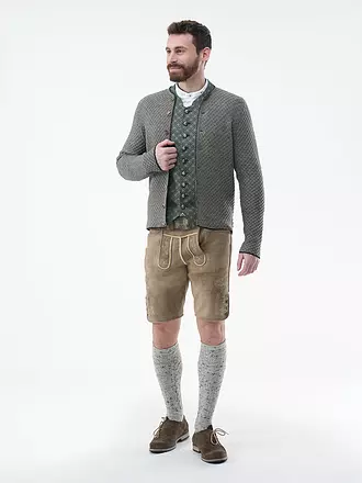 GOTTSEIDANK | Gilet trachten XAVER | beige